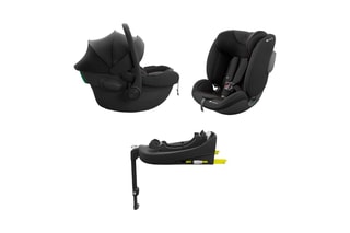 Meegroei-autostoeltje Endura Safe -  40 tot 150 cm - Zwart