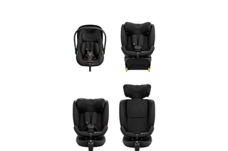 Meegroei-autostoeltje Endura Safe -  40 tot 150 cm - Zwart