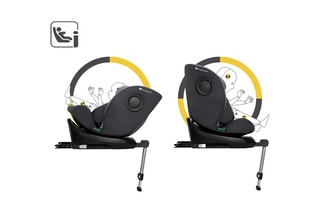 Autostoeltje Easy Spin - Vanaf de Geboorte t/m 12 Jaar - Grijs