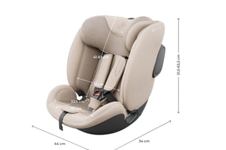 Autostoeltje I-FIX Endura Safe - 61 tot 150 cm - Beige