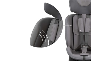 Autostoeltje I-FIX Endura Safe - 61 tot 150 cm - Grijs