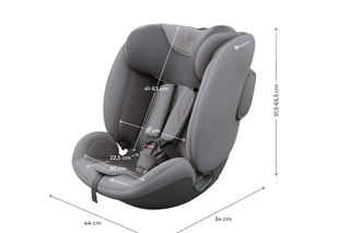 Autostoeltje I-FIX Endura Safe - 61 tot 150 cm - Grijs