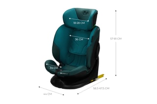 Autostoeltje I-FIX - Pasgeborene t/m 36 kg - Blauw