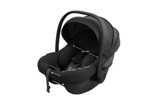 Autostoeltje I-LITE - 40 tot 87 cm - Zwart
