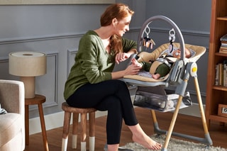 2-in-1 Inklapbare Kinderstoel Lastree - Vanaf de Geboorte - Tot 15 kg
