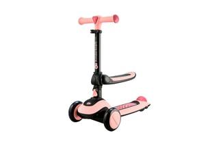 2-in-1 Step Halley Grassland - Roze en Zwart - Tot 20 kg