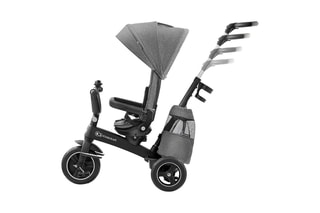 Driewieler EasyTwist - Grijs en Zwart - 9 Maanden t/m 5 Jaar