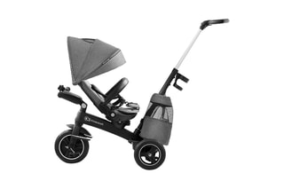 Driewieler EasyTwist - Grijs en Zwart - 9 Maanden t/m 5 Jaar