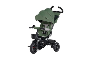Driewieler Spinstep - Zwart en Kaki - Vanaf 9 Maanden - Tot 25 kg