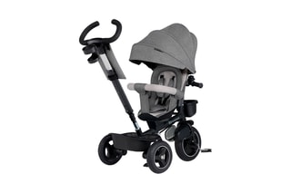 5-in-1 Driewieler Stinstep - Grijs en Zwart - Vanaf 9 Maanden