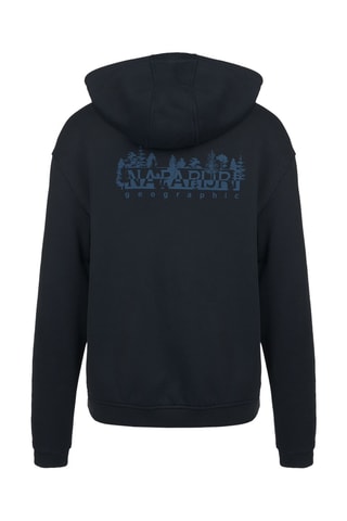 Sweat à capuche Blanche - Bleu marine
