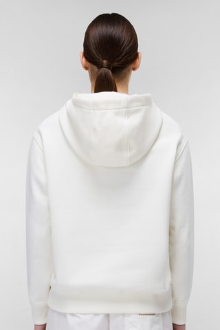 Sweat à capuche Box Logo - Blanc