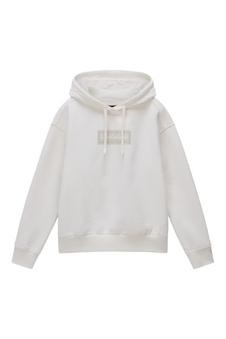 Sweat à capuche Box Logo - Blanc