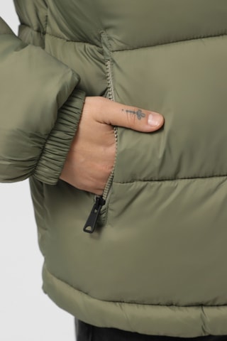 Doudoune Box Logo - Kaki