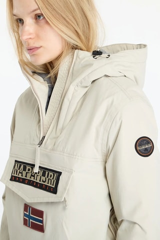 Coupe-vent à capuche Rainforest - Beige