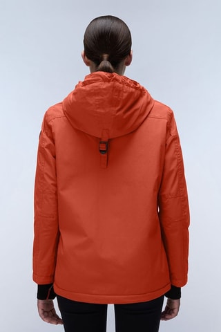 Coupe-vent à capuche Rainforest - Rouge