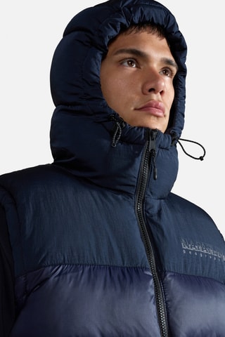 Doudoune à capuche Hornelen - Bleu marine
