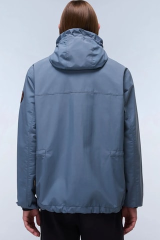 Parka à capuche Tundra - Bleu-gris