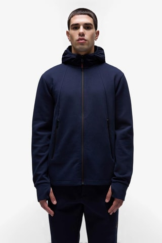 Sweat à capuche Lys - Bleu marine