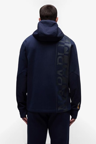 Sweat à capuche Lys - Bleu marine