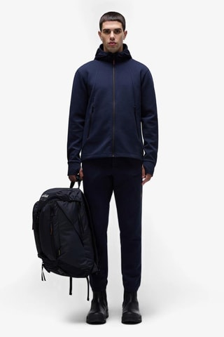 Sweat à capuche Lys - Bleu marine