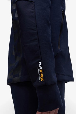 Sweat à capuche Lys - Bleu marine