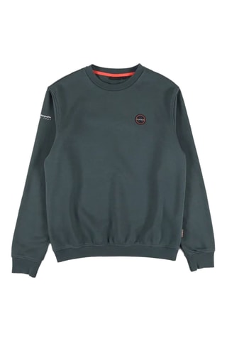 Sweat à capuche Badge - Vert