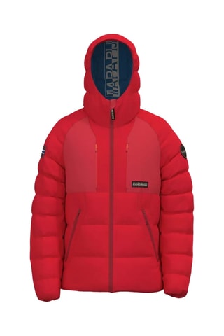 Doudoune à capuche Moesa - Rouge