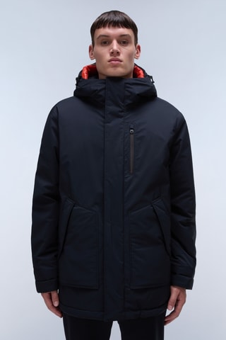 Parka à capuche - Noir