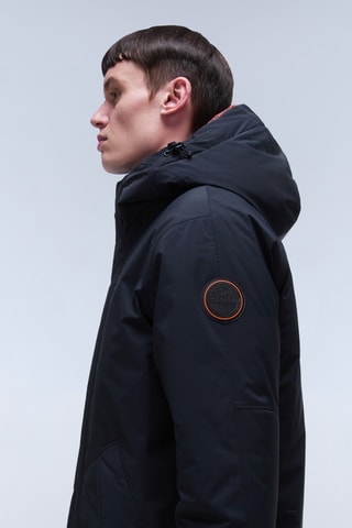 Parka à capuche - Noir