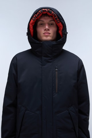Parka à capuche - Noir