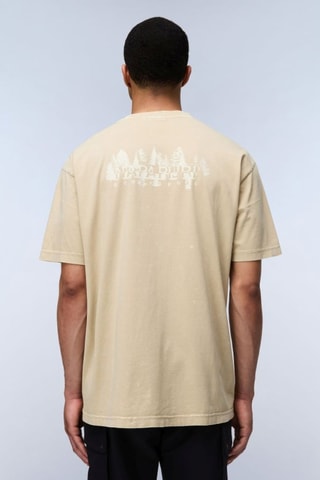 T-shirt Argient - Beige