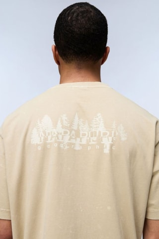 T-shirt Argient - Beige