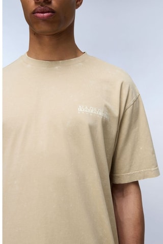 T-shirt Argient - Beige