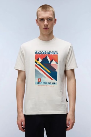 T-shirt Portalet - Beige