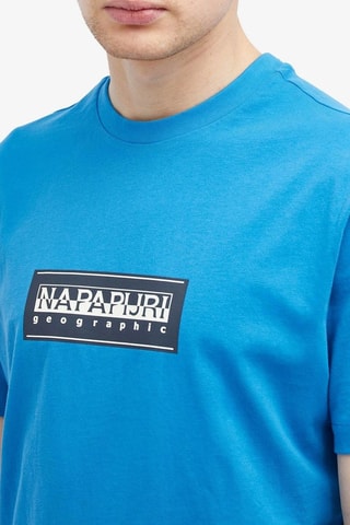 T-shirt Box - Bleu cobalt