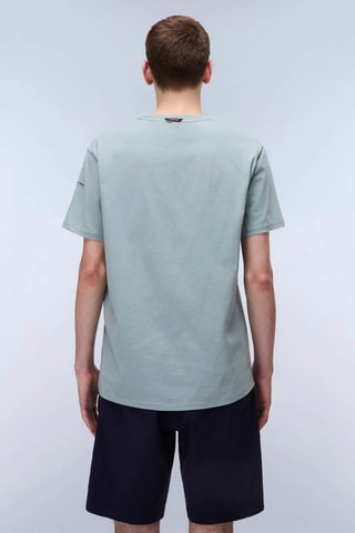 T-shirt Badge - Vert d’eau
