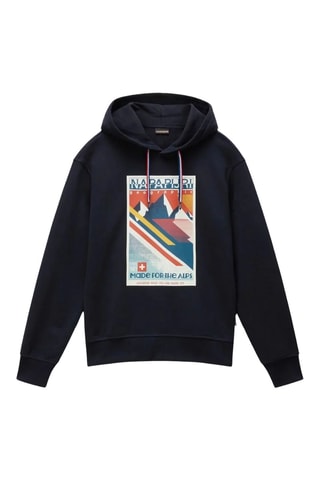 Sweat à capuche Portalet - Noir