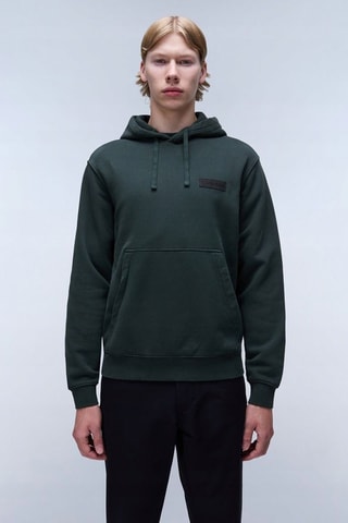 Sweat à capuche B-Castor - Vert foncé