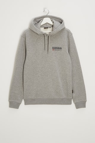 Sweat à capuche B-Kasba - Gris chiné