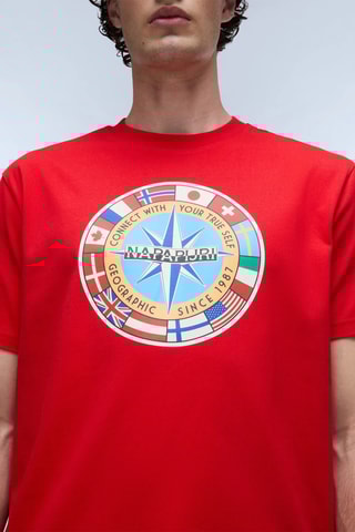 T-shirt S-Dorees - Rouge