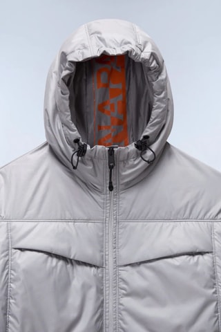Veste à capuche A-Sovana - Gris clair