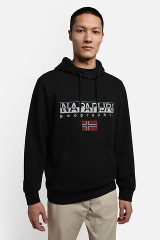 Sweat à capuche B-Ayas - Noir