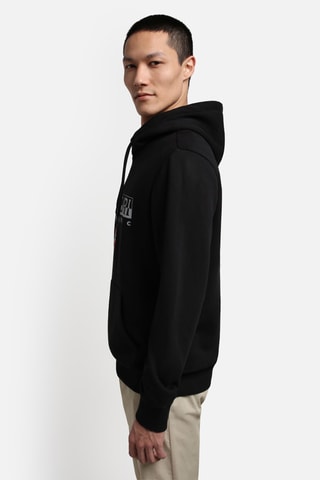 Sweat à capuche B-Ayas - Noir