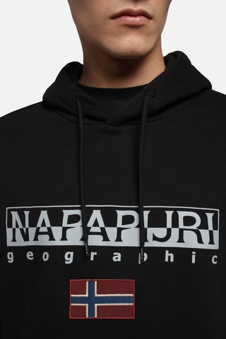 Sweat à capuche B-Ayas - Noir