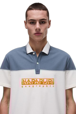 Polo E-Saturnia - Blanc