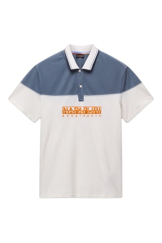 Polo E-Saturnia - Blanc