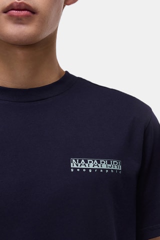 T-shirt S-Dati - Bleu marine