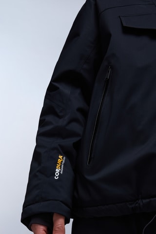 Casaco de esqui com capuz Rainforest Tech - Preto