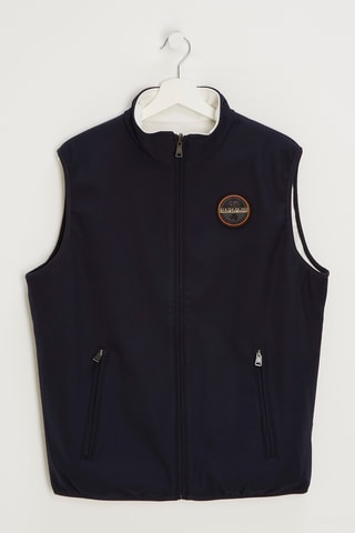 Veste réversible sans manches Aces - Bleu marine et blanc